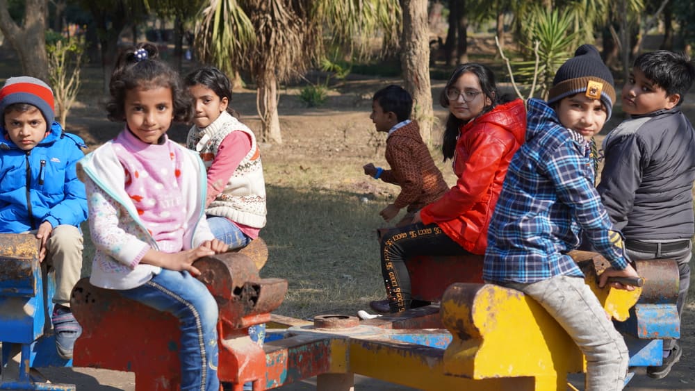Children supported by the Comprehensive Parvarish Program