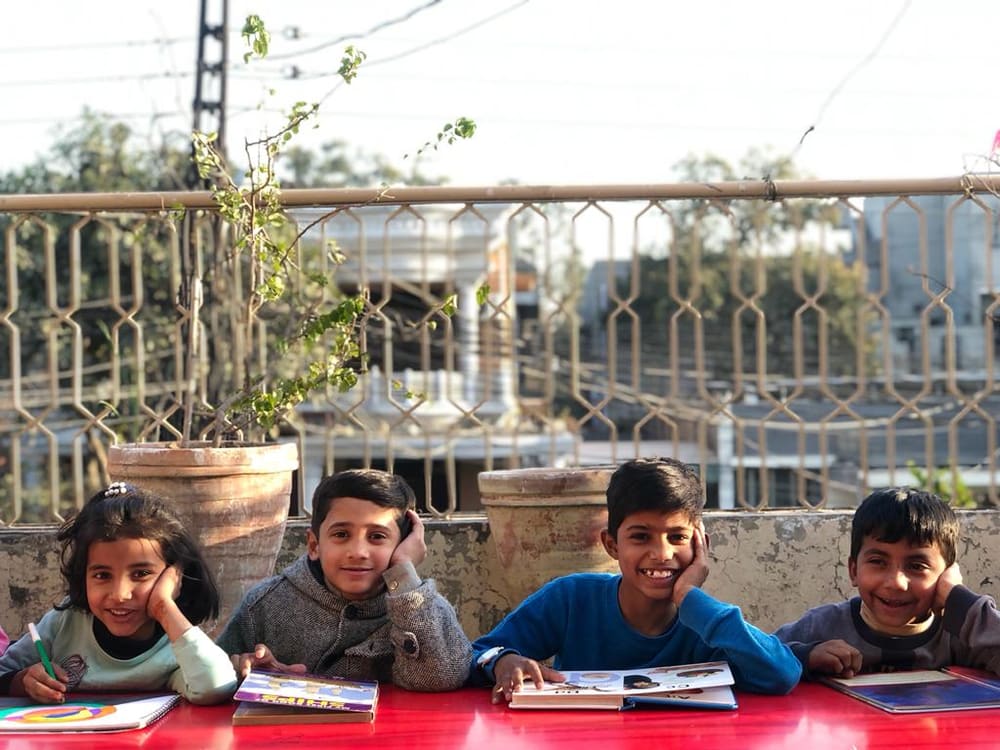Children on Parvarish school scholarships
