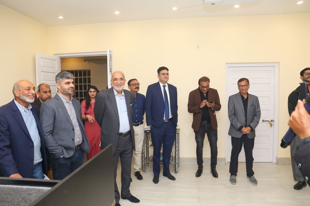 The opening of our new building — photograph 1