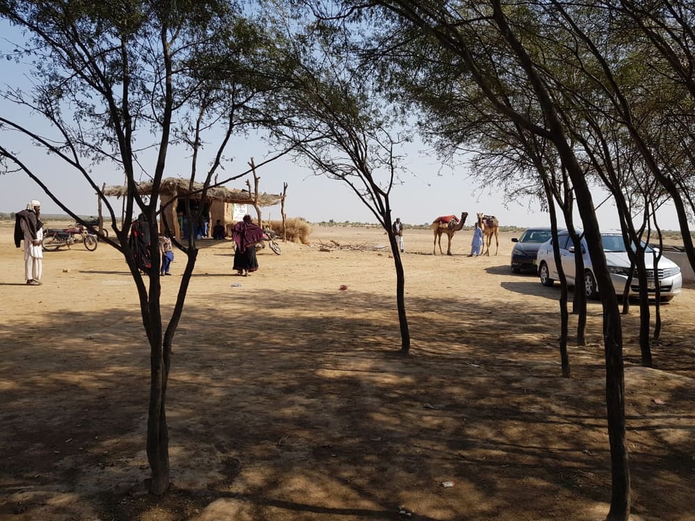 The reverse osmosis water plant in Cholistan